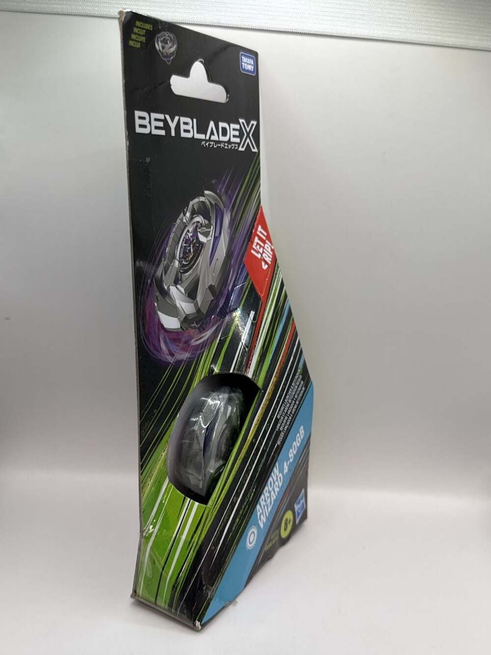Hasbro Beyblade X Arrow Wizard 4-80GB Booster Pack Stamina Type Top - Picture 4 of 7